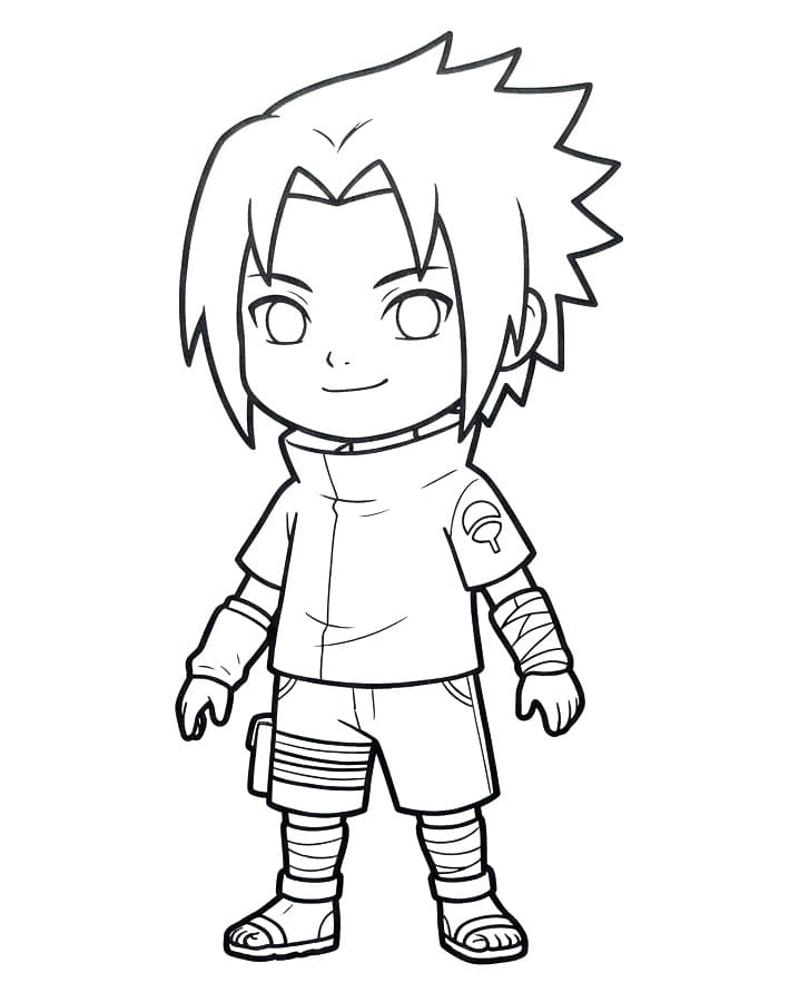Sasuke om af te drukken
