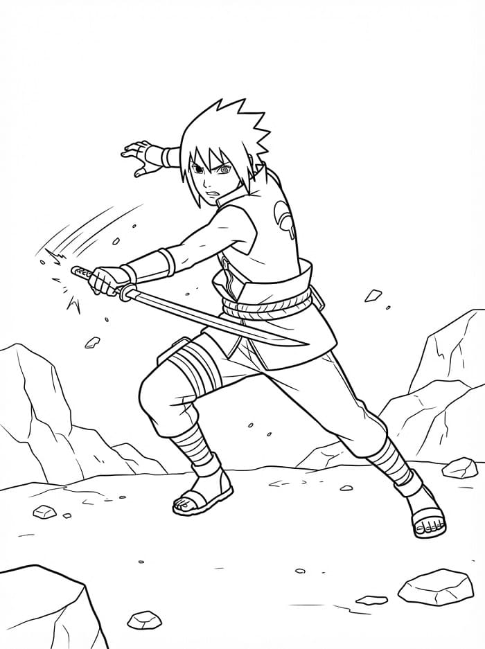 Sasuke uit Naruto