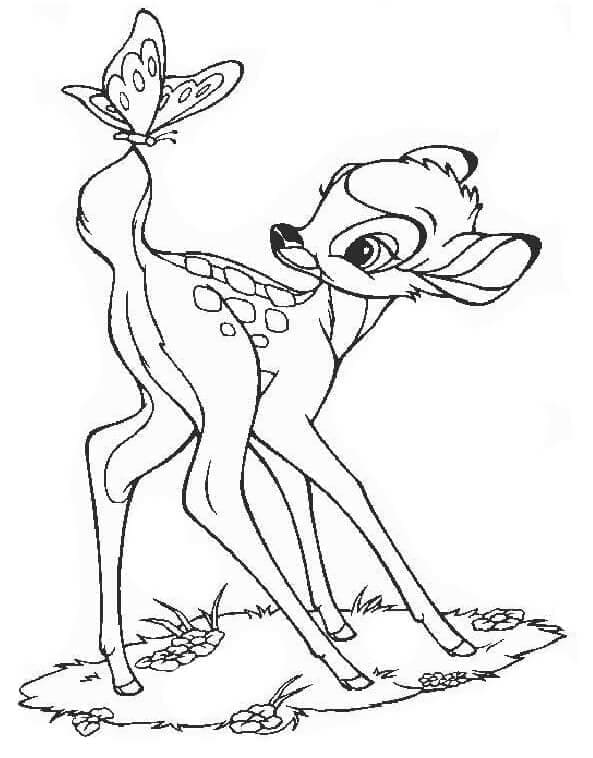 Schattige Bambi