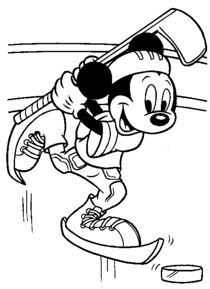 Schattige Cartoon Mickey Mouse