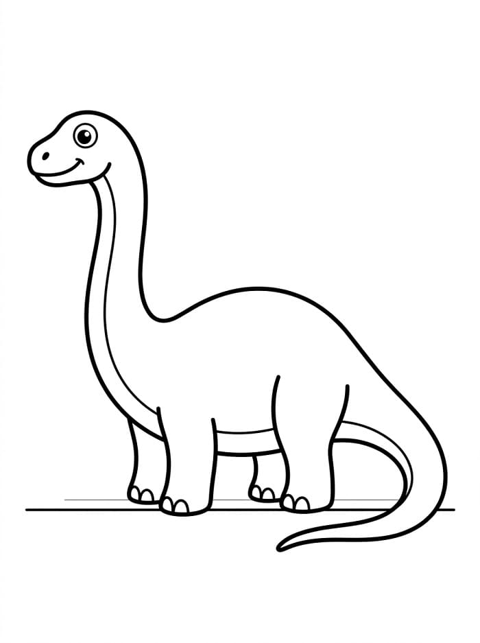Schattige Dinosaurus