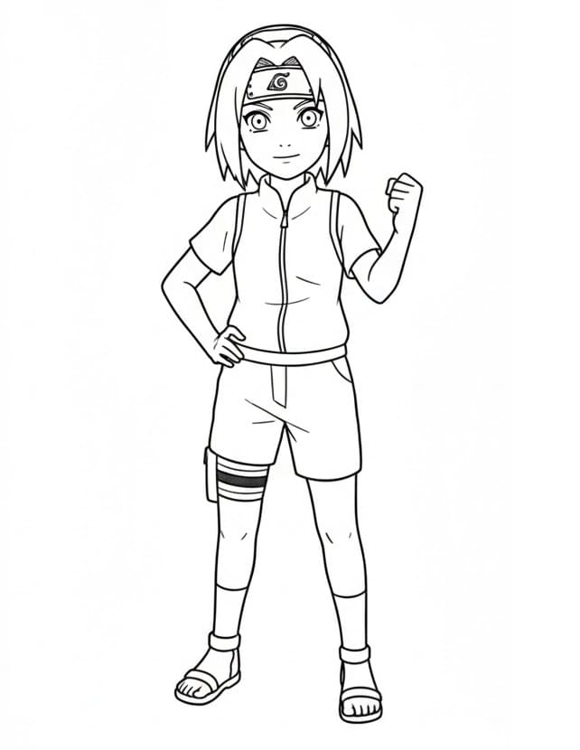 Schattige Haruno Sakura