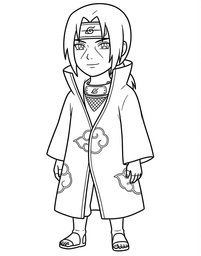 Schattige Itachi