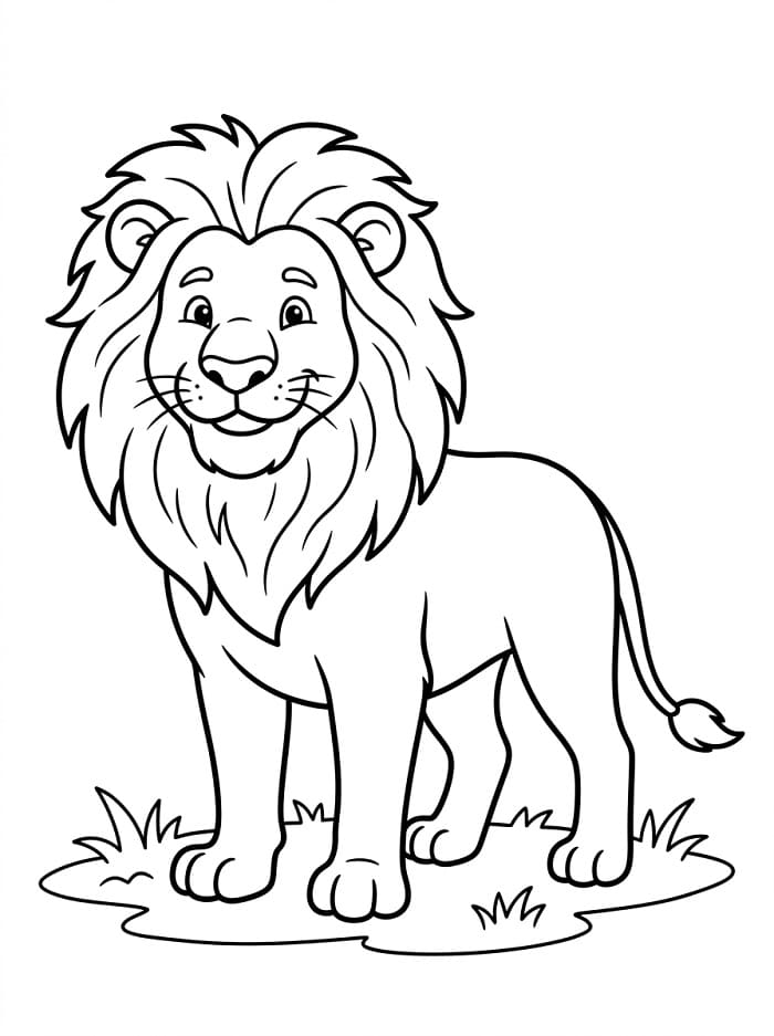 Schattige Leeuw