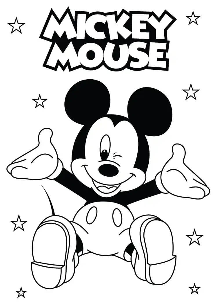 Schattige Mickey Mouse