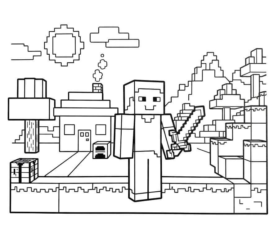 Schattige Minecraft
