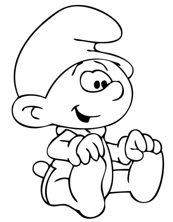 Schattige Smurfen