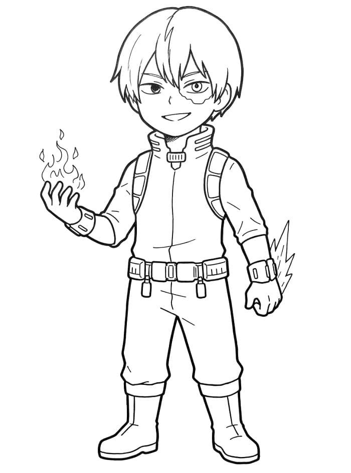 Schattige Todoroki