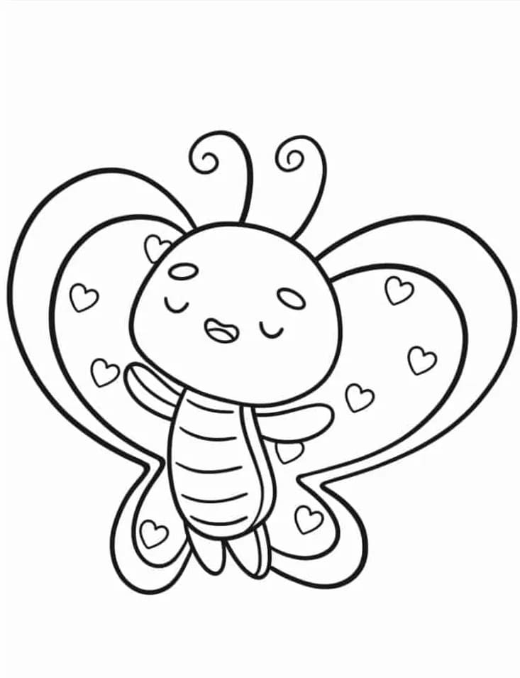 Schattige Vlinder