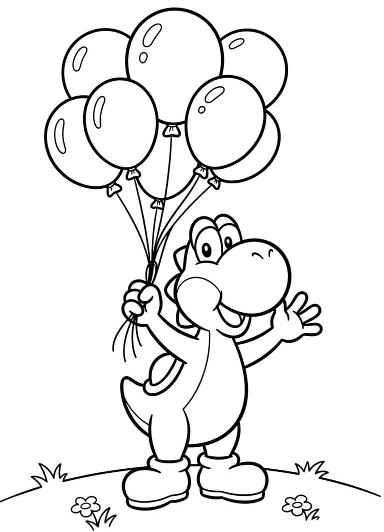Schattige Yoshi