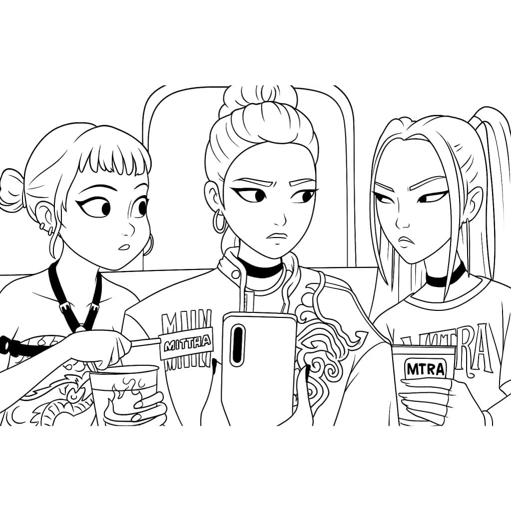 Simpele KPop Demon Hunters