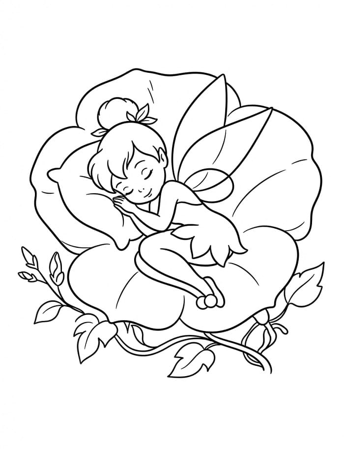 Slapende Tinkerbell