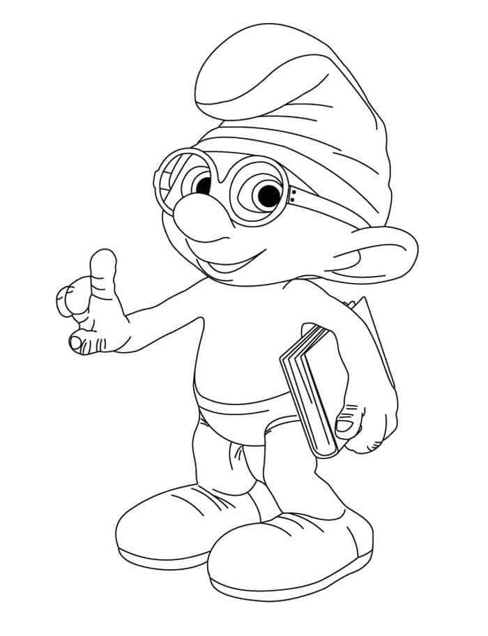 Smurfen afdrukbaar voor kinderen