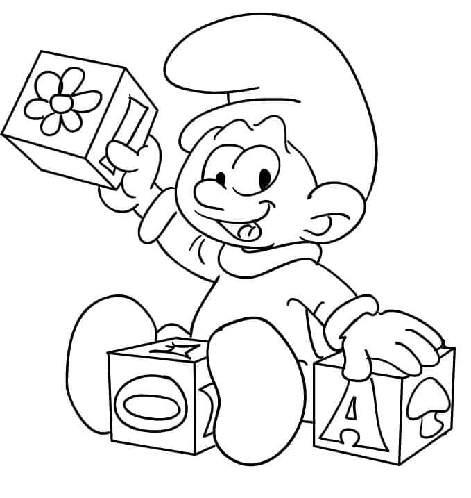 Smurfen gratis afbeelding