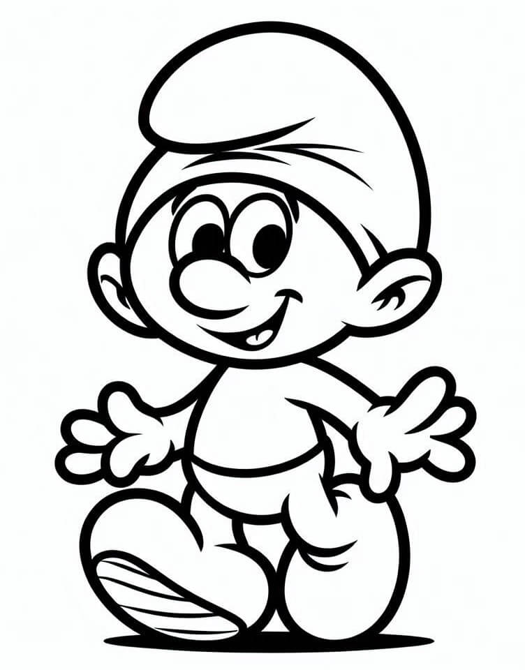 Smurfen voor kinderen van 2 jaar