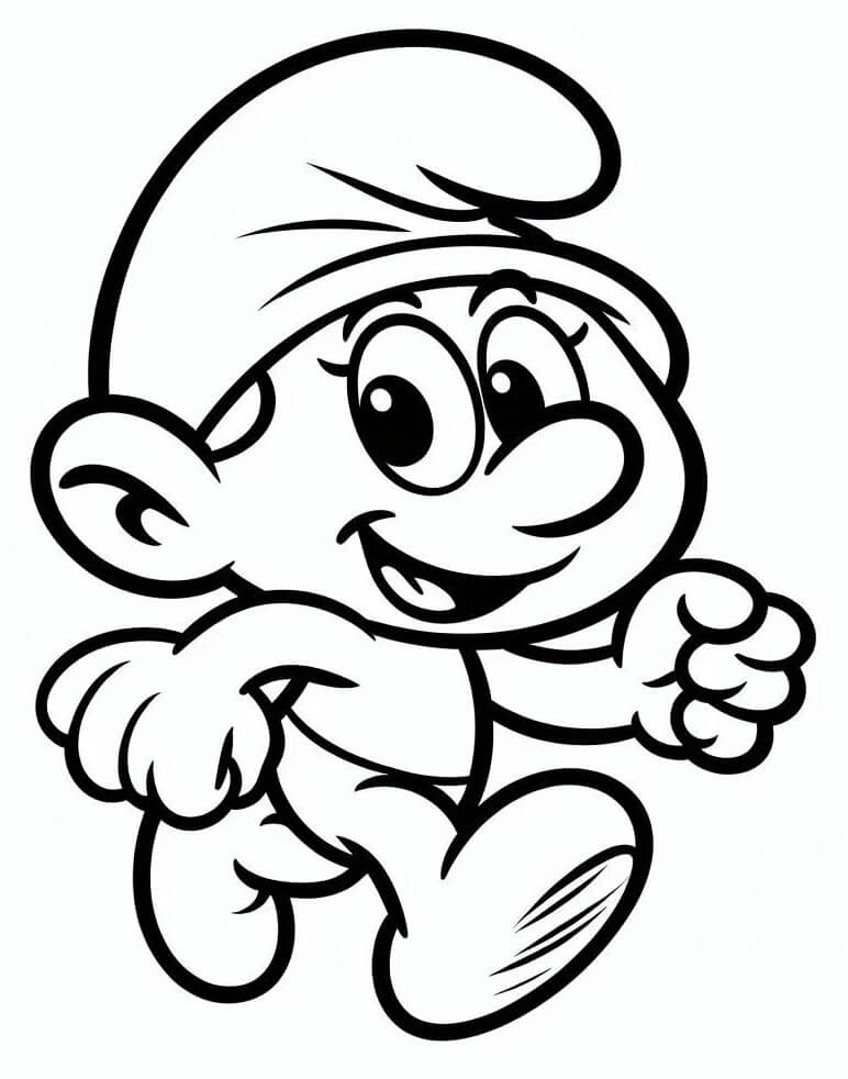 Smurfen voor kinderen van 4 jaar