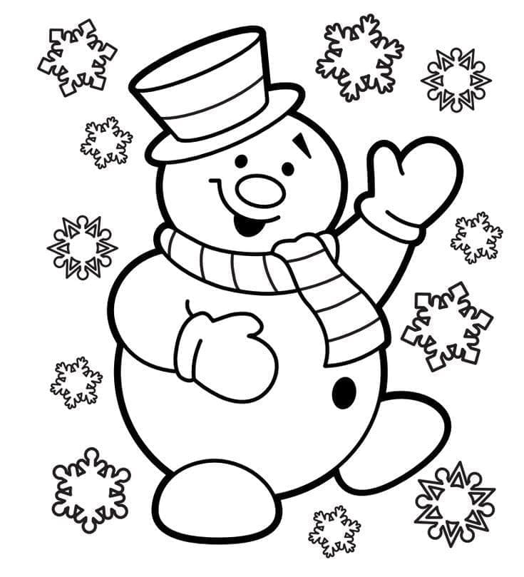 Sneeuwpop gratis
