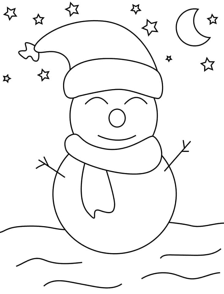 Sneeuwpop printen