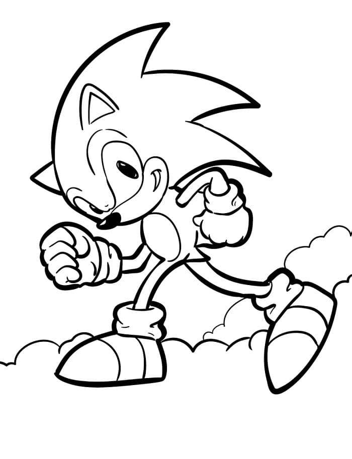 Sonic om te printen