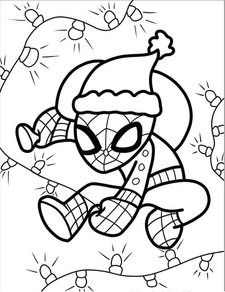 Spiderman gratis printbaar