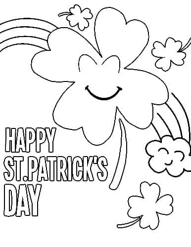 St. Patrick's Day voor kinderen van 1 jaar
