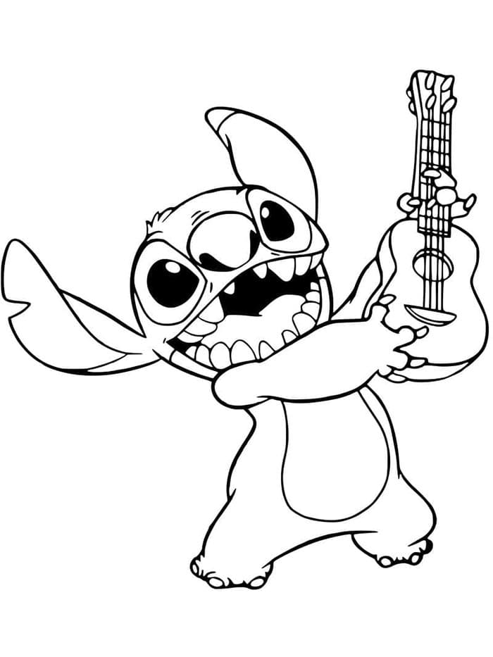Stitch met Gitaar