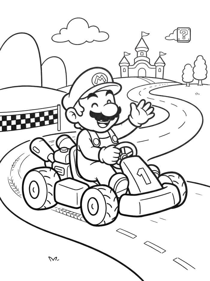 Stoere Mario Kart