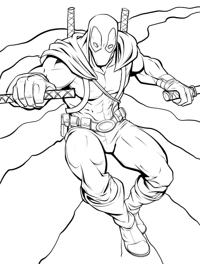 Superheld Deadpool