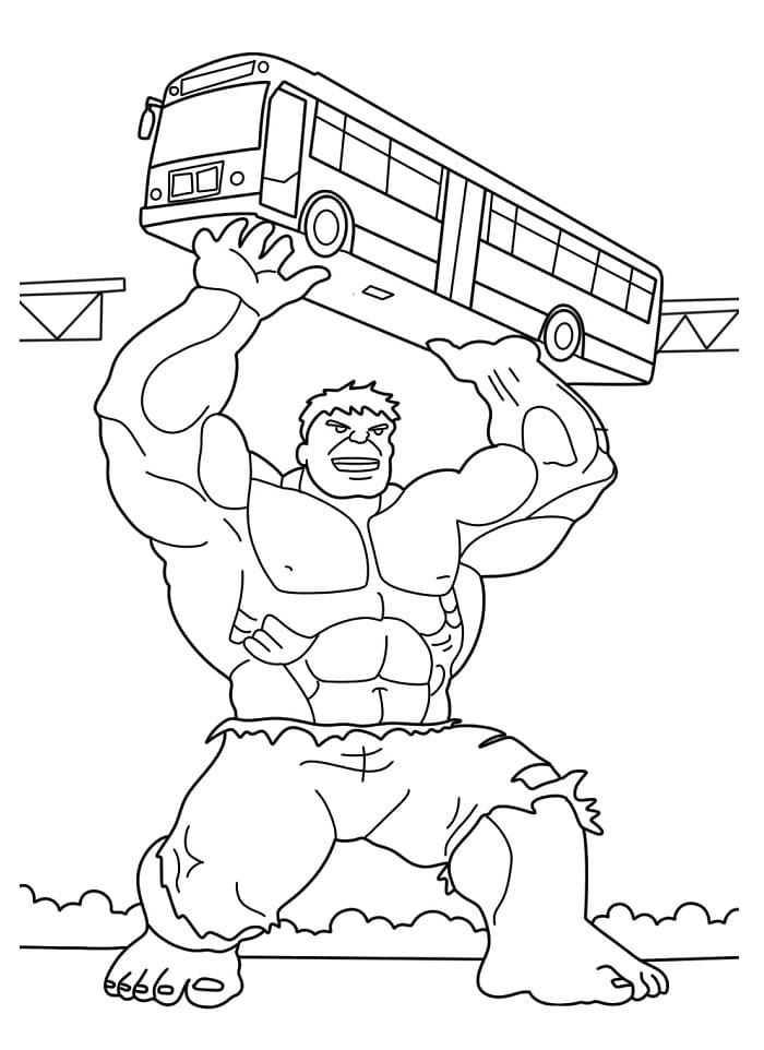 Superheld Hulk