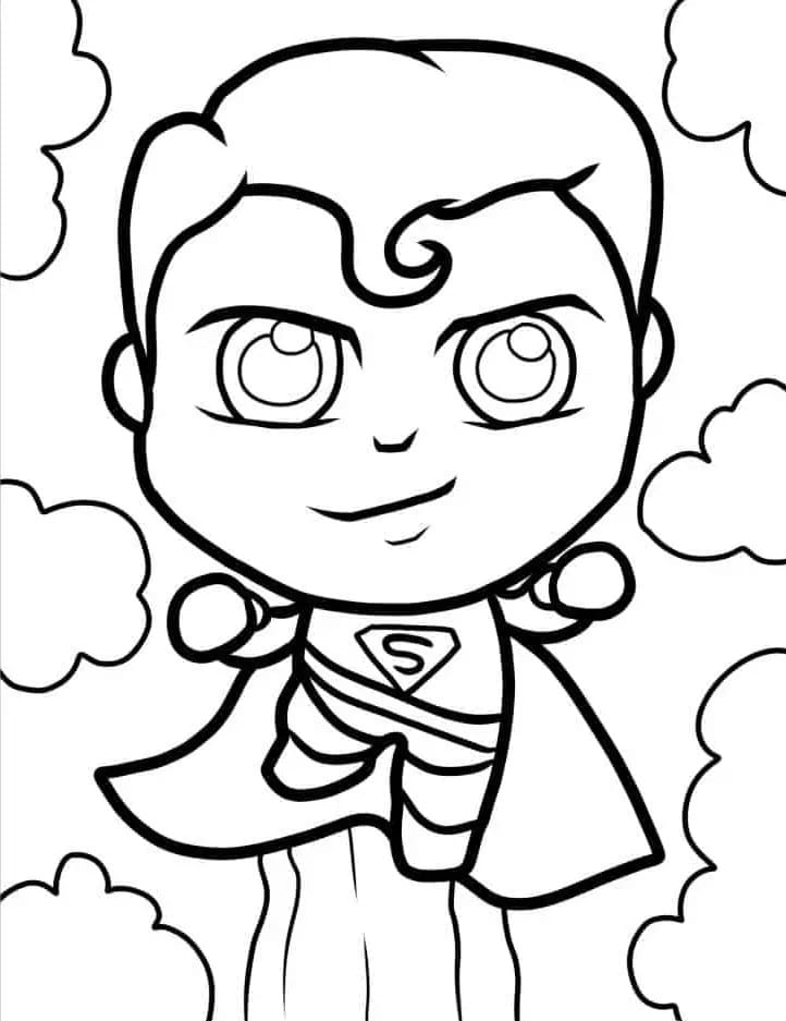 Superman gratis printbaar