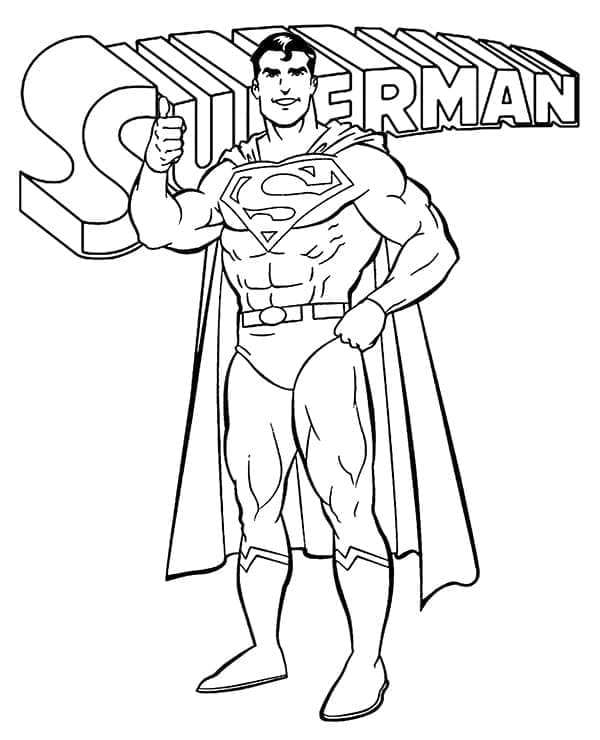 Superman voor kinderen van 6 jaar