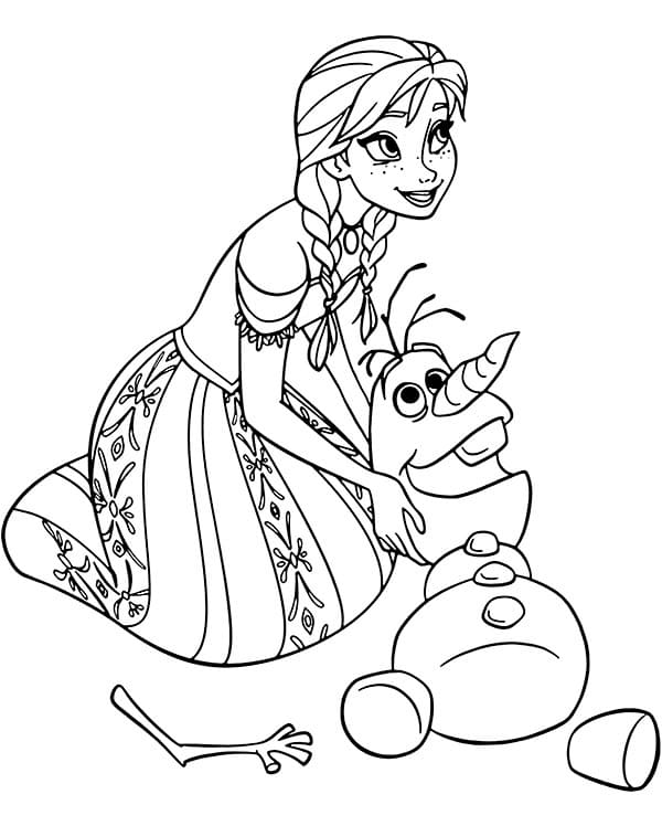 Te printen Frozen gratis