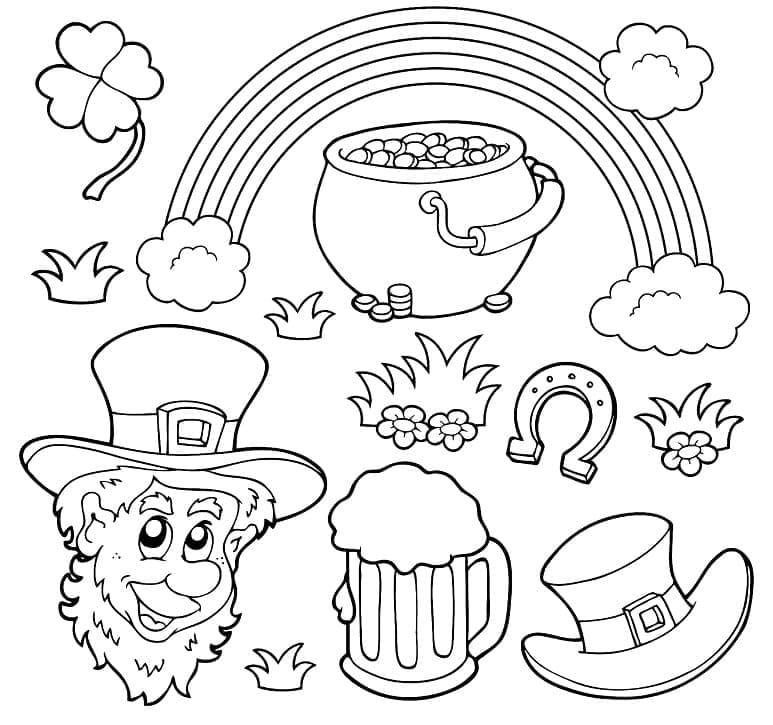 Te printen St. Patrick's Day gratis