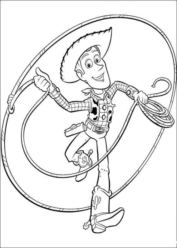 Te printen Toy Story voor kinderen
