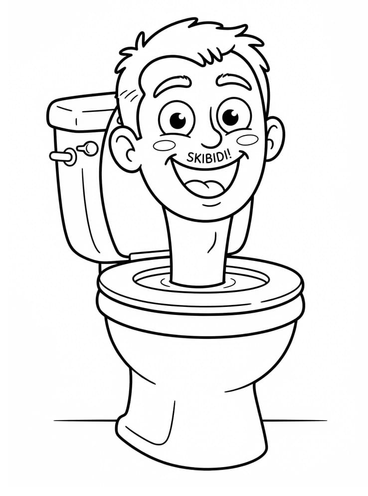 Tekenfilm Skibidi Toilet