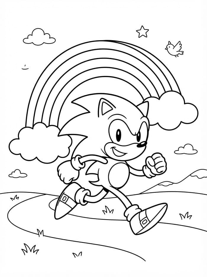 Tekenfilm Sonic