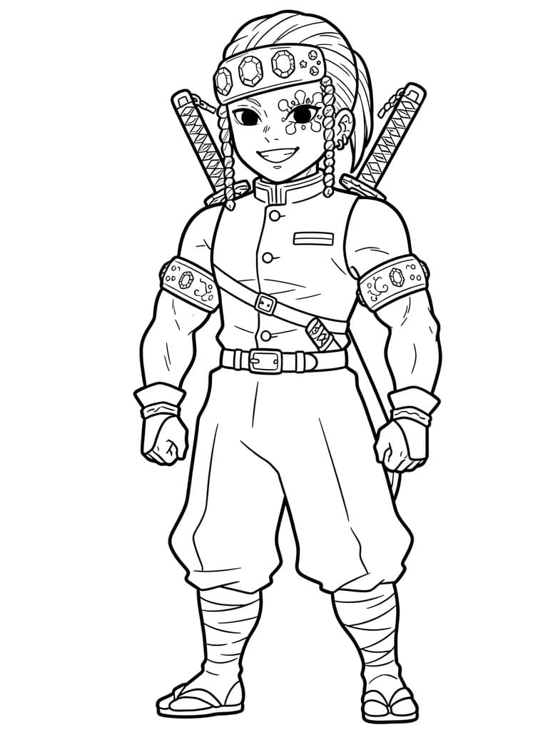 Tengen Uzui uit Demon Slayer