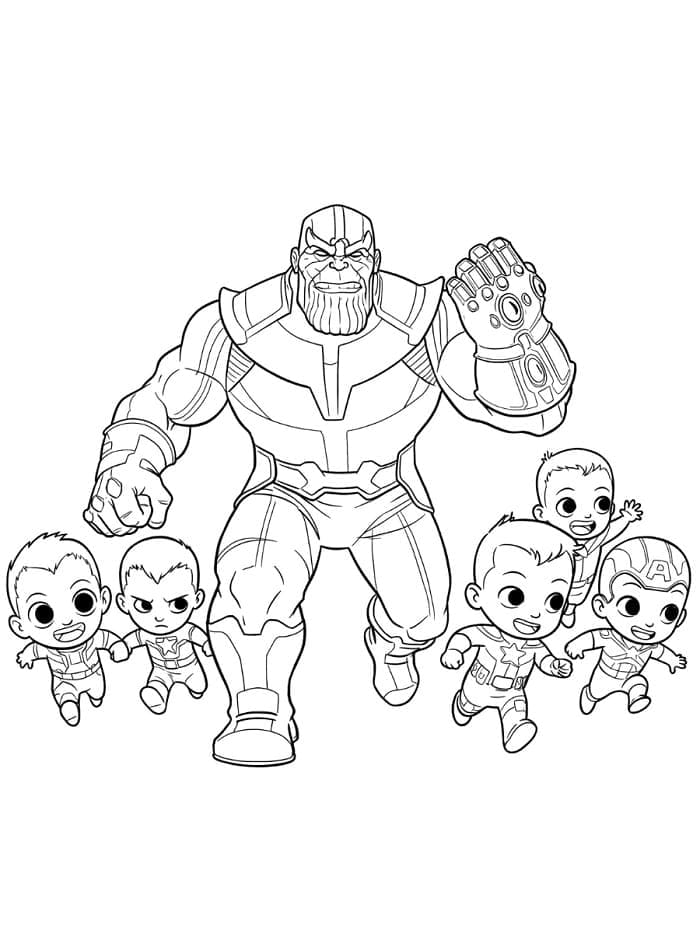 Thanos gratis voor kinderen