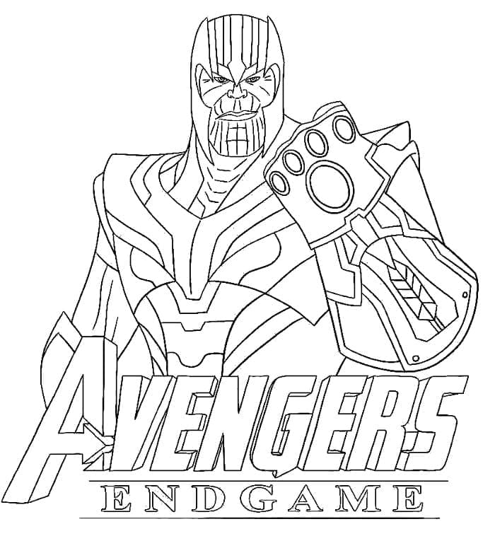 Thanos om te printen