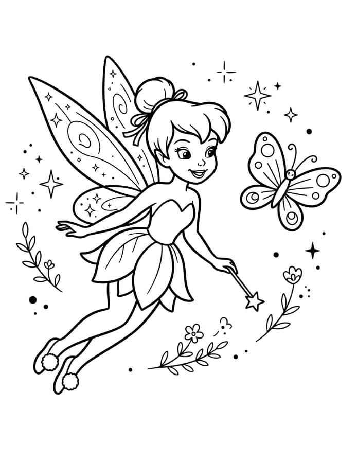 Tinkerbell Disney fee