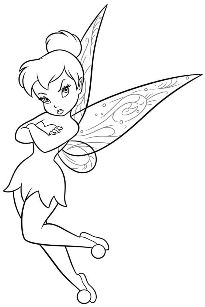 Tinkerbell om af te drukken