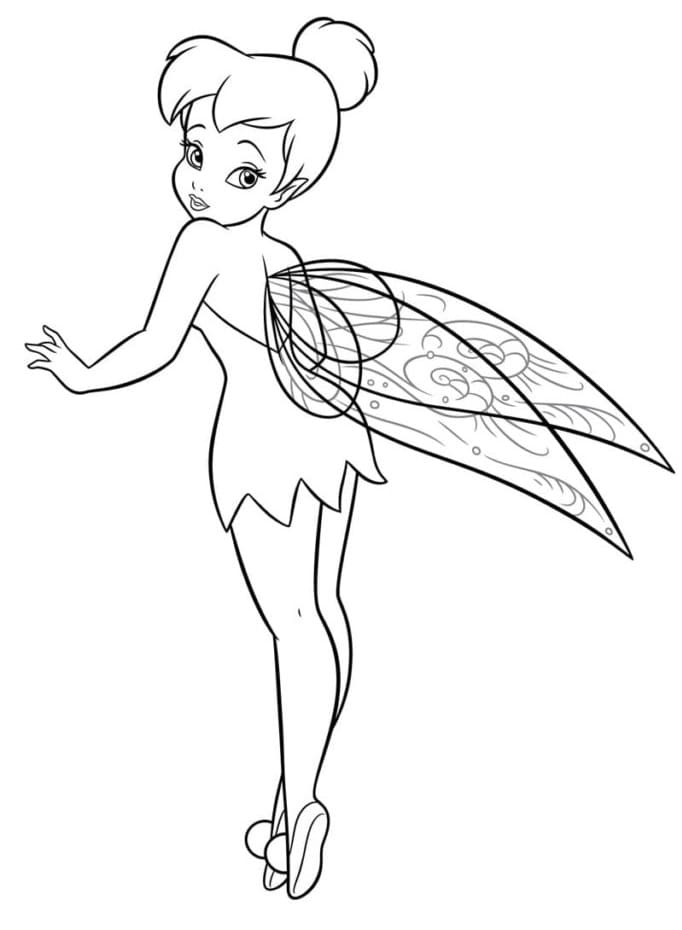 Tinkerbell om te printen
