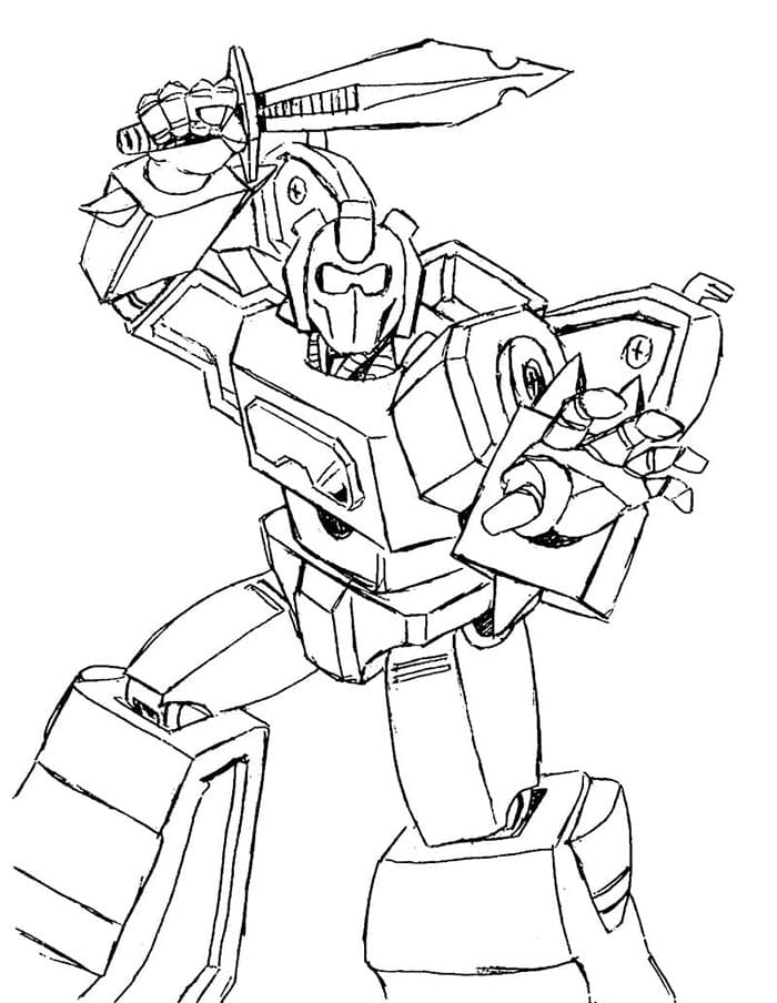 Transformers afdrukbaar voor kinderen