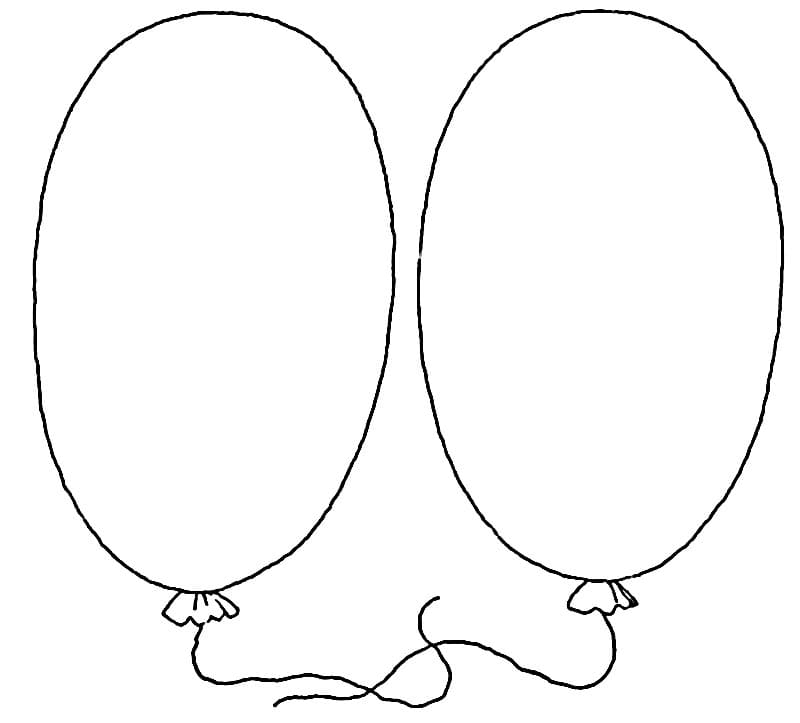 Twee ballonnen