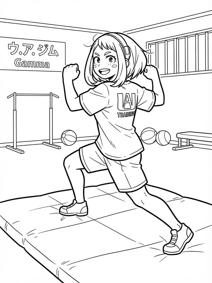 Uraraka is cool