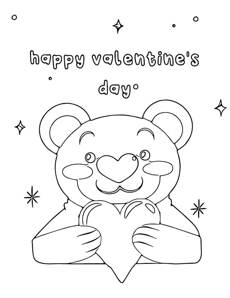 Valentijn om te printen