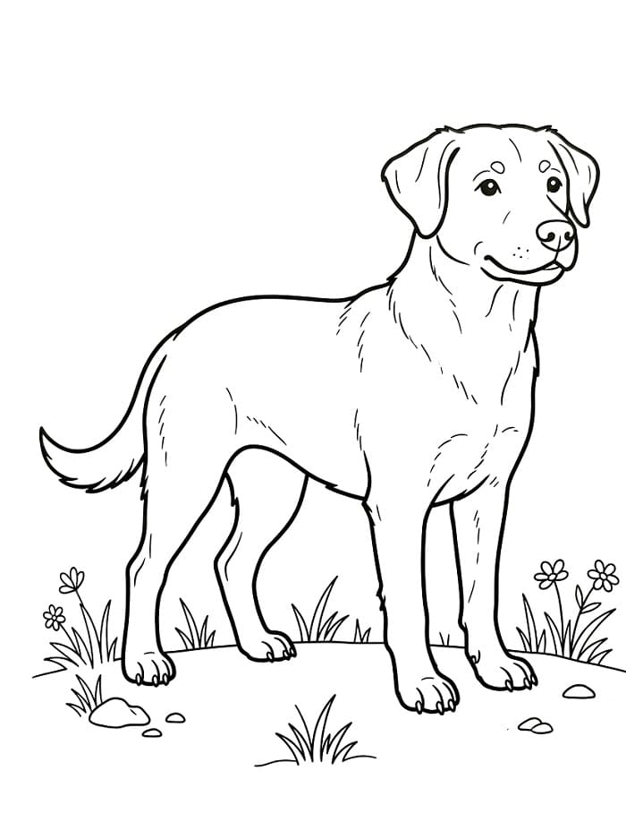 Vertederende Hond