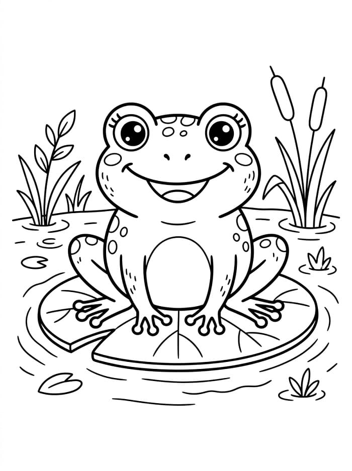 Vertederende Kikker