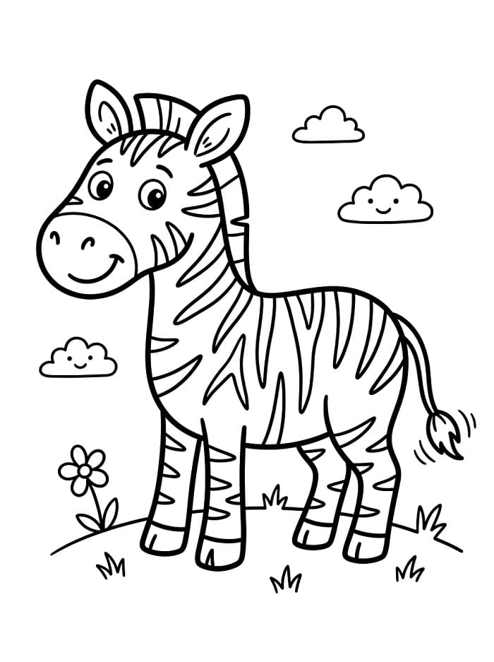 Vertederende Zebra