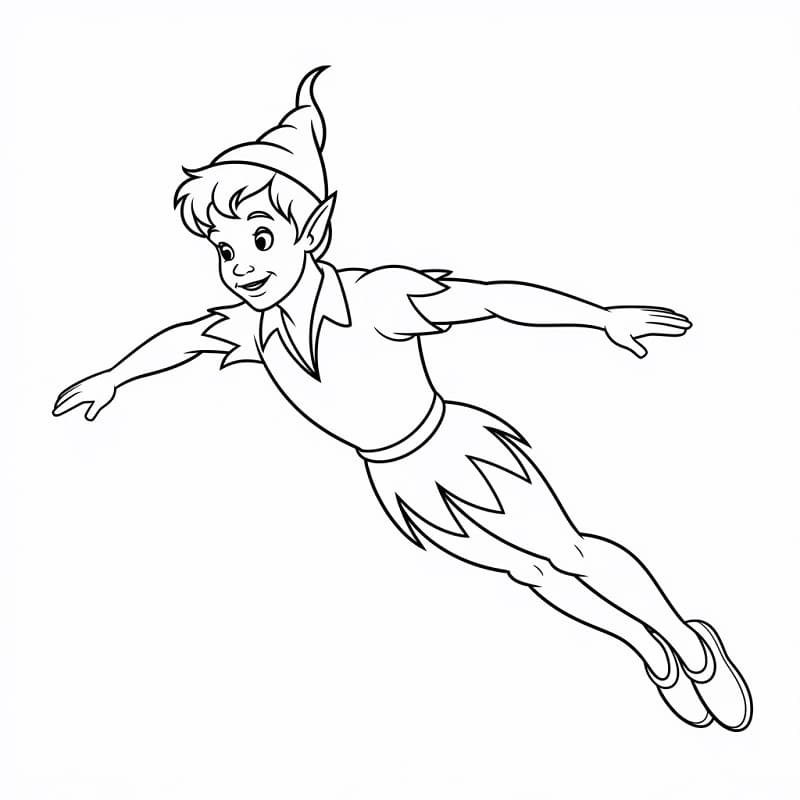 Vliegende Peter Pan
